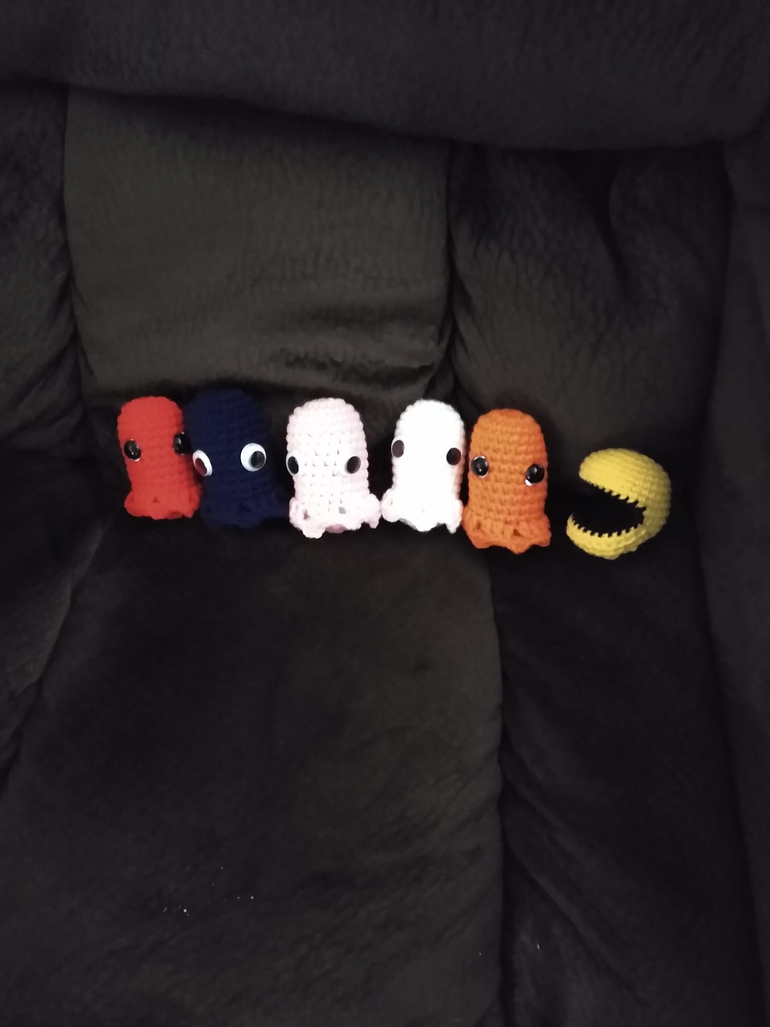 Pacman and ghosts